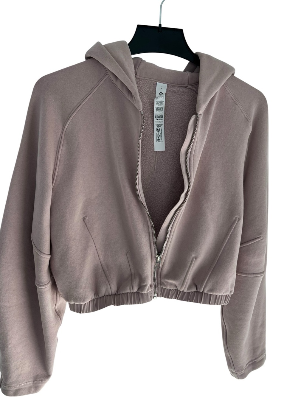 Lululemon Loungeful Relaxed Fit Full Zip Cropped
Hoodie Size M